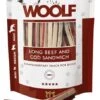 Woolf Long Beef And Cod Sandwich 1 Woolf Long Beef And Cod Sandwich -Deals Dog Tug Toy Store 1036 w