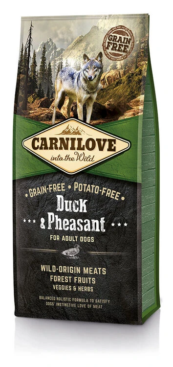 Carnilove Duck & Pheasant Adult Dog Food 4 Carnilove Duck & Pheasant Adult Dog Food - Image 2