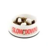 Great&Small Slow Down Melamine Dish 2 Great&Small Slow Down Melamine Dish -Deals Dog Tug Toy Store 19704SD01