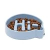 Great&Small Blue Slow Down Hi! Bowl 2 Great&Small Blue Slow Down Hi! Bowl -Deals Dog Tug Toy Store 212874web2