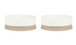 2 X Scruffs® Scandi Non Tip Bowl Cream