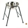 Classic High Stand Raised Dog Feeder & Stainless Dish 1 Classic High Stand Raised Dog Feeder & Stainless Dish -Deals Dog Tug Toy Store 36760