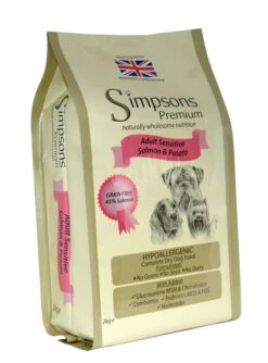 Simpsons Premium Adult Sensitive Salmon & Potato Dry Dog Food