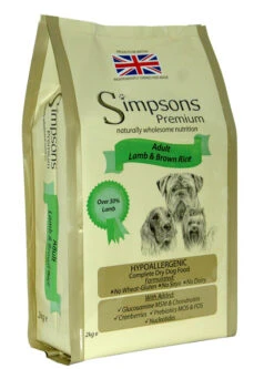 Simpsons Premium Adult Lamb & Brown Rice Dry Dog Food
