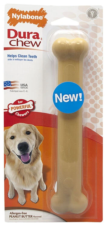 Nylabone Dura Chew Peanut Butter Giant 3 Nylabone Dura Chew Peanut Butter Giant