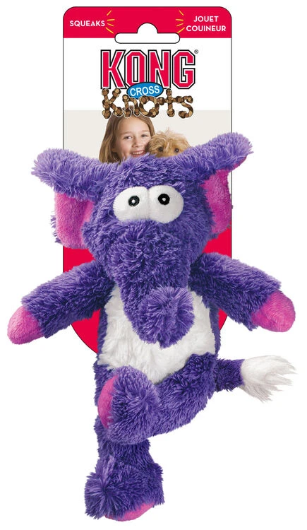 KONG Cross Knots Elephant Medium/ Large 3 KONG Cross Knots Elephant Medium/ Large