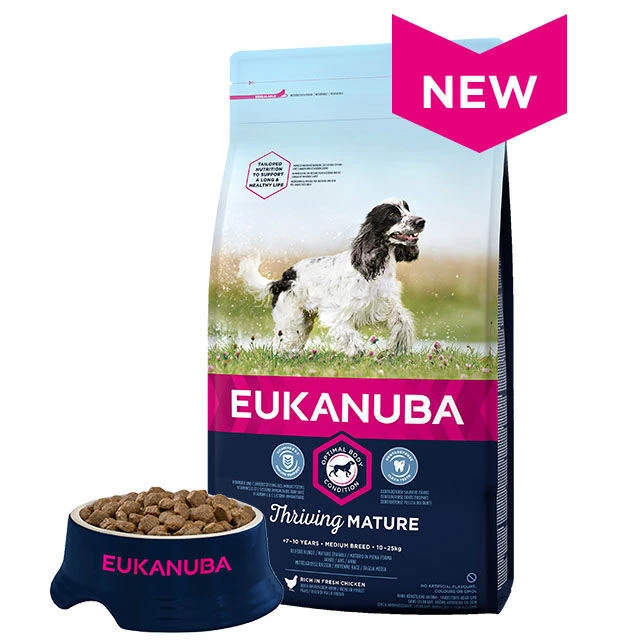 Eukanuba Thriving Mature Medium Breed Chicken 2kg 3 Eukanuba Thriving Mature Medium Breed Chicken 2kg