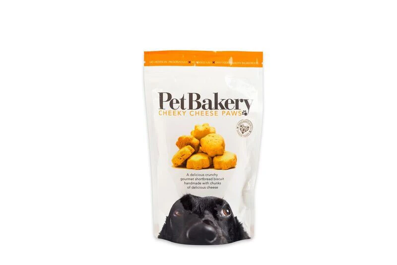 Pet Bakery Cheeky Cheese Paws Dog Treats 3 Pet Bakery Cheeky Cheese Paws Dog Treats