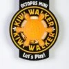 Kiwi Walker Let's Play! Rubber Foam Mini Octopus Dog Toy In Orange -Deals Dog Tug Toy Store 65679