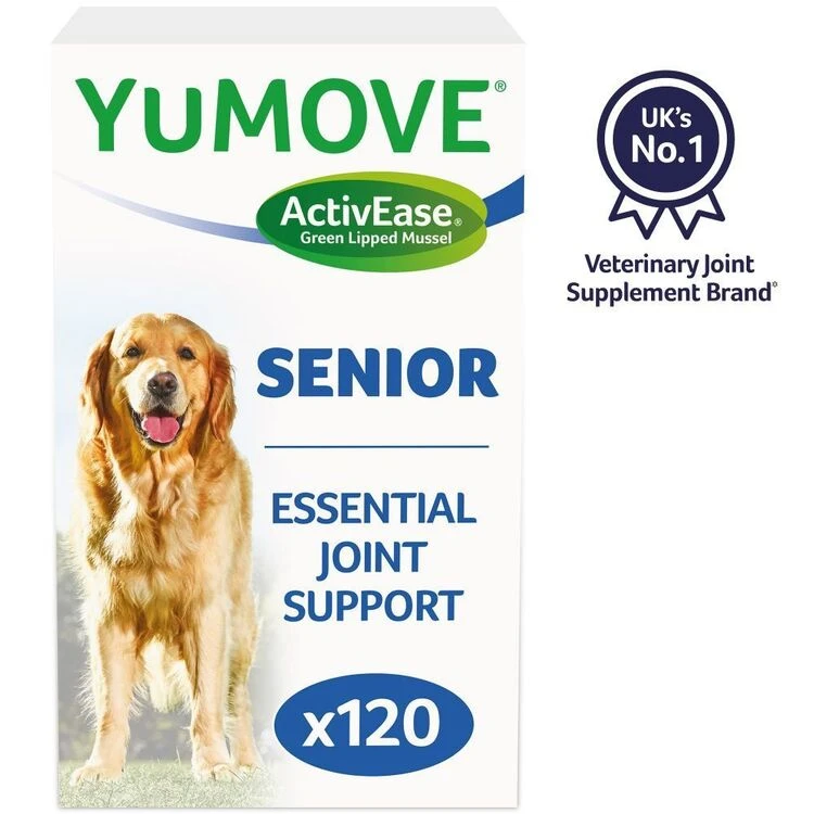 YuMOVE Joint Supplement For Senior Dogs 120 Pack 3 YuMOVE Joint Supplement For Senior Dogs 120 Pack