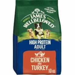 James Wellbeloved Adult High Protein Chicken & Turkey Dog Food
