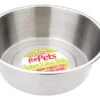 14" Caldex Classic Super Value Stainless Steel Dog Bowl Dish 1 14" Caldex Classic Super Value Stainless Steel Dog Bowl Dish -Deals Dog Tug Toy Store 8129