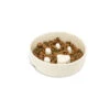 Scruffs® Icon Slow Feeder Pet Bowl Cream 1 Scruffs® Icon Slow Feeder Pet Bowl Cream -Deals Dog Tug Toy Store 825490 3