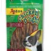 10 X Antos Chicken D'light Sticks 100g -Deals Dog Tug Toy Store 9979