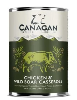 6 X 400g Canagan Chicken & Wild Boar Stew Wet Dog Food