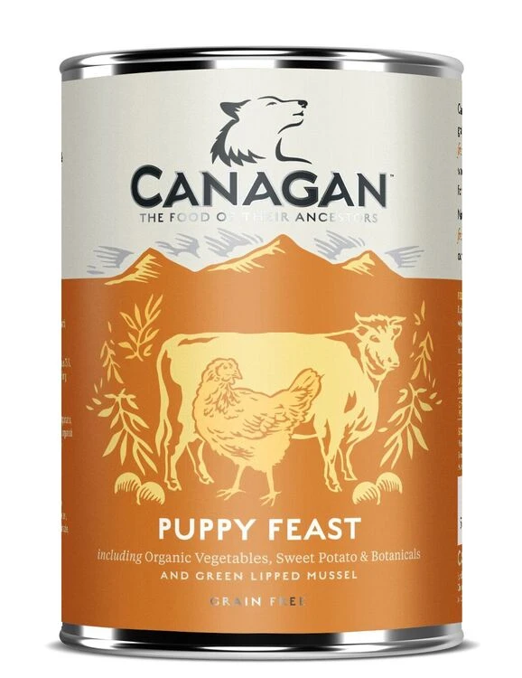 6 X 400g Canagan Puppy Feast Chicken Wet Dog Food 3 6 X 400g Canagan Puppy Feast Chicken Wet Dog Food