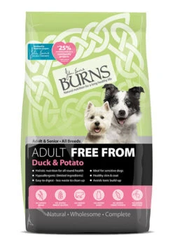 Burns Free From Adult Dog Food - Duck, Potato And Buckwheat -Deals Dog Tug Toy Store Free From Adult Duck 6kg 1