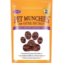 Pet Munchies Liver & Chicken Dog Training Treats Value Pack