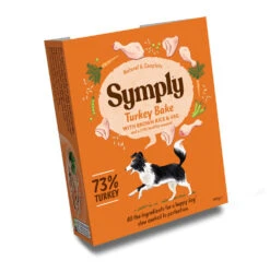 Symply Adult Turkey Bake Brown Rice & Veg Wet Dog Food