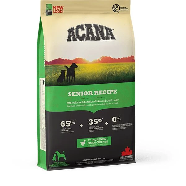Acana Senior Recipe Dry Dog Food 3 Acana Senior Recipe Dry Dog Food