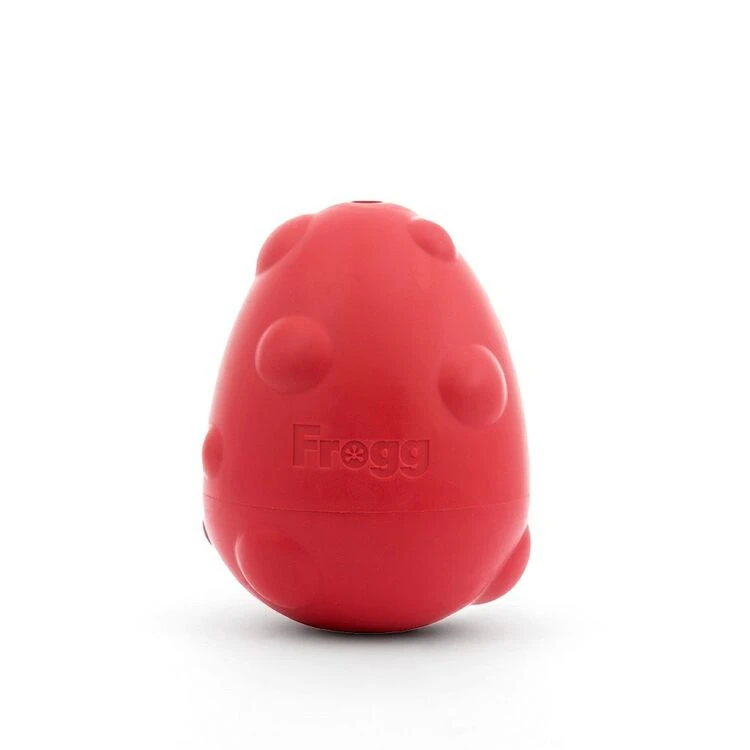 Frogg Egg Dog Toy Red Medium 3 Frogg Egg Dog Toy Red Medium