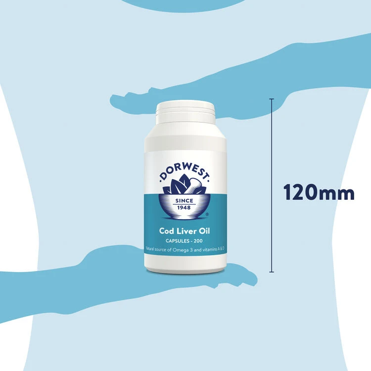 Dorwest Cod Liver Oil Capsules 10 Dorwest Cod Liver Oil Capsules - Image 8