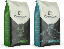2 X 12kg Canagan Salmon & Chicken Grain Free Dry Dog Food Multibuy