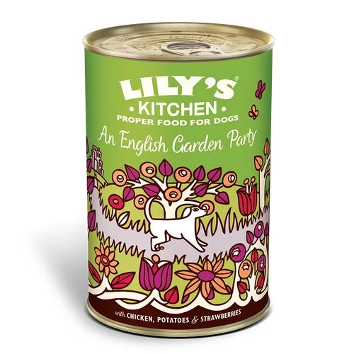 6 X Lily's Kitchen Dog Food Wet Can An English Garden Party 400g 3 6 X Lily's Kitchen Dog Food Wet Can An English Garden Party 400g