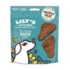 8 X Lily's Kitchen The Mighty Duck Mini Jerky 70g -Deals Dog Tug Toy Store dtsdj70