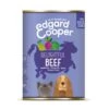 6 X Edgard & Cooper Dog Wet Tin Beef 400g