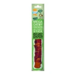 Good Boy Pawsley & Co Mega Chewy Chicken With Carrot Stick Dog Treat
