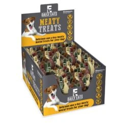 45 X 55g Rosewood Daily Eats Toothbrush Dog Treats Display Box