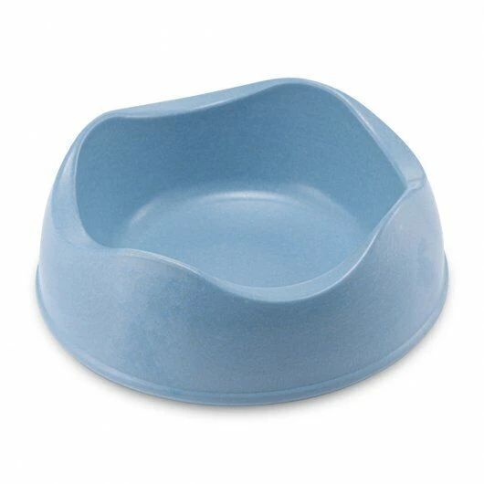 Beco Eco-Friendly Bamboo Dog Bowl Blue 2 Beco Eco-Friendly Bamboo Dog Bowl Blue