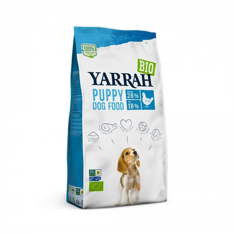 Yarrah Organic Puppy Dry Dog Food 2kg 3 Yarrah Organic Puppy Dry Dog Food 2kg