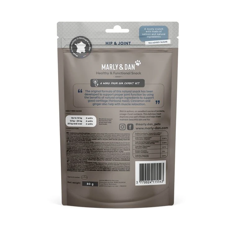 Marly & Dan Jerky Dog Chews Hip & Joint 4 Marly & Dan Jerky Dog Chews Hip & Joint - Image 2