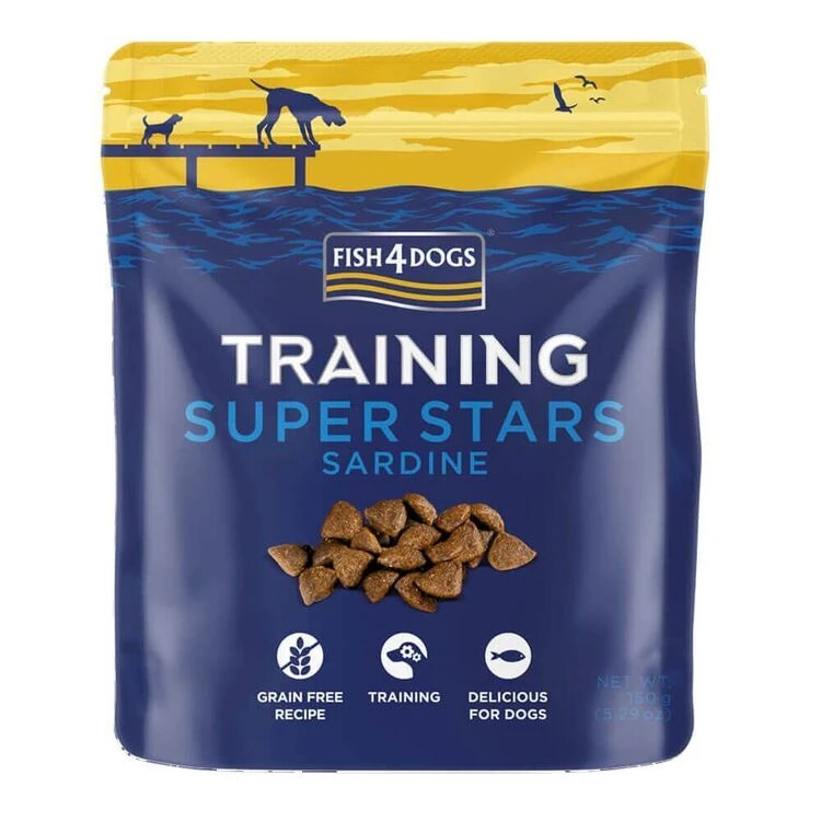 Fish4Dogs Super Stars Sardine Training Treats 3 Fish4Dogs Super Stars Sardine Training Treats