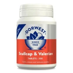 Dorwest Scullcap & Valerian Tablets For Pets -Deals Dog Tug Toy Store sv200