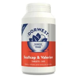Dorwest Scullcap & Valerian Tablets For Pets -Deals Dog Tug Toy Store sv500