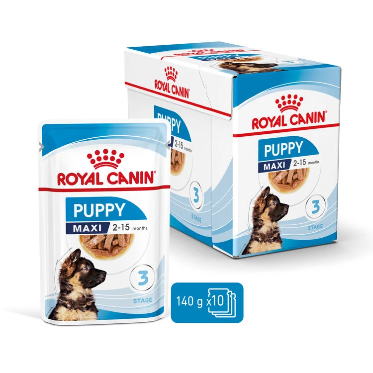 ROYAL CANIN® Maxi Large Breed Puppy In Gravy Wet Food 5 ROYAL CANIN® Maxi Large Breed Puppy In Gravy Wet Food - Image 3