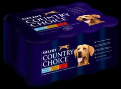 12 X 400g Gelert Country Choice Tripe Mix Wet Dog Food Variety Pack